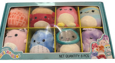 Squishmallows Plush Set - 8 Pieces, Mini Sea Life Plush, Never opened