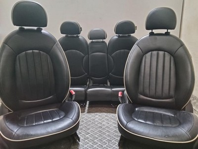 MINI R60 Countryman 2012 Black Lounge Leather Interior Front & Rear ...