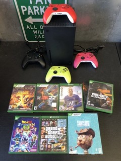 Microsoft Xbox Series X 1TB W/ 4 CONTROLLERS AND 7 GAMES GTA V CALL OF DUTY