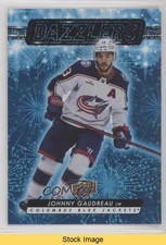 2023-24 Upper Deck Series 1 Dazzlers Blue Johnny Gaudreau #DZ-46 READ 12sm