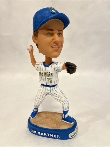 Jim Gantner 2004 Collectors Milwaukee Brewers Bobblehead, No Box
