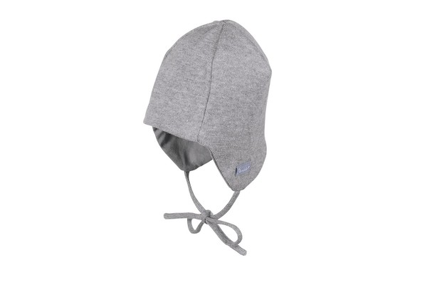 Baby StrickmüTze Sterntaler GrößE 37 EU Silber Meliert Unisex MüTze-image