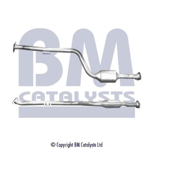 BM Catalysts Katalysator Up To Euro 4 FüR Mercedes-Benz C-Klasse W203 S203-image