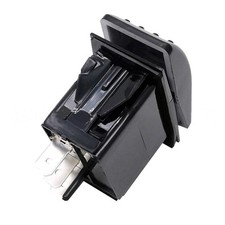 Schalter Wippschalter (ON)-OFF-(ON) 12/24VDC 12V Rechteckig SPDT Momentan