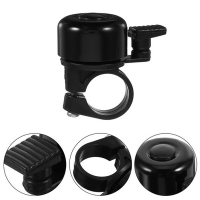 Mountain Bike Bell Mini Bell Accessoires Größe M schwarze Mini -Fahrradglocke