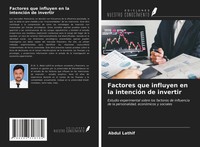 Abdul Lathif | Factores Que Influyen En La IntencióN De Invertir | Taschenbuch