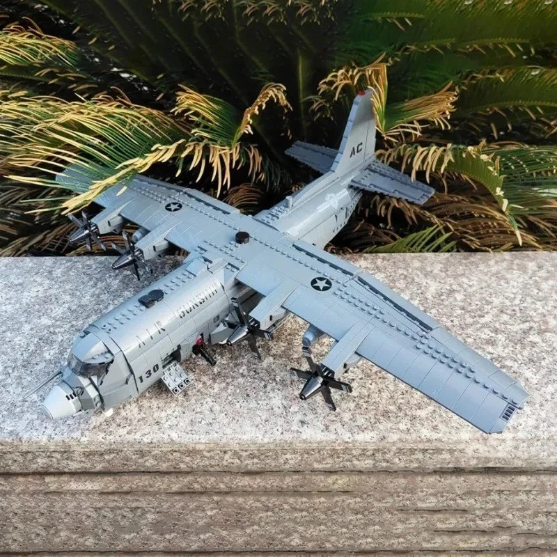 AC130 A-10 Warthog Jet Airforce Military Plane MOC Building Blocks Set Toy Gift - Image 3 of 4