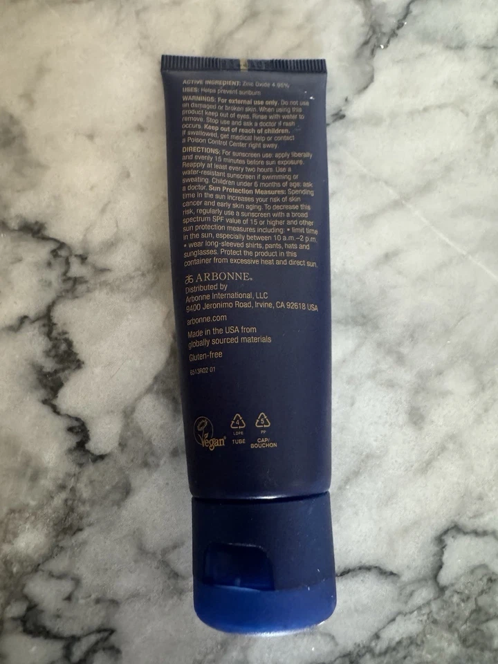Arbonne RE9 Advanced for Men Anti-Aging Moisturizer Broad Spectrum SPF Sunscreen - Image 2 of 3