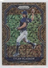 2021 Panini Prizm Tier II Bronze Donut Circle 9/40 Tyler Glasnow #134 0y4a