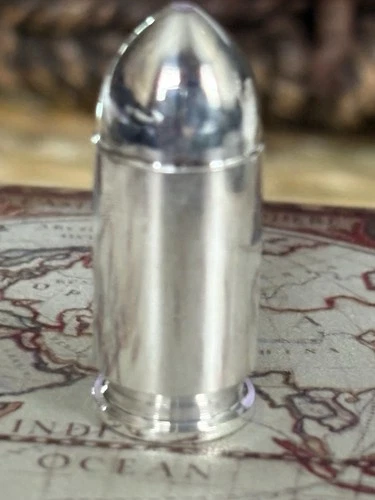 1 oz .9999 Fine Silver Bullet .45 Caliber ACP