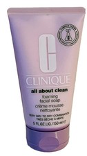Clinique All About Clean Foaming Facial Soap Dry/ Combination Full Size 150ml