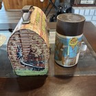 Vintage 1977 The Life and Times of Grizzly Adams Lunch Box w/ Matching Thermos — photo 3