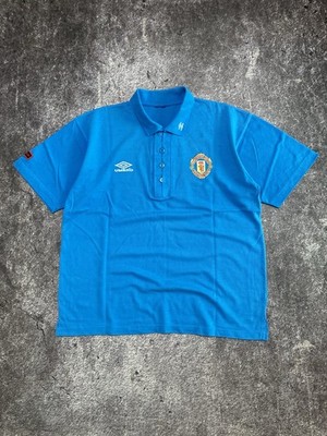 Umbro Manchester United ドリルトップ　90s 1996-97 Manchester United Umbro 1/2 Zip Drill Top - 9/10 - (XL)