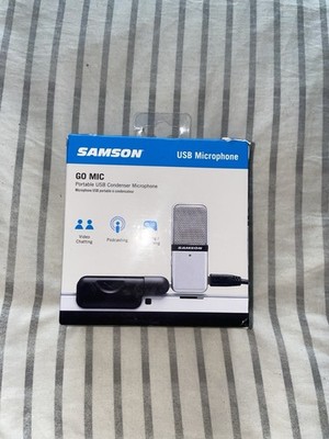 Samson Go Mic Tragbares USB Clip-On Kondensatormikrofon
