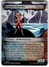Eclipsed Flamekin (Showcase) Lorwyn Eclipsed Foil MTG NM