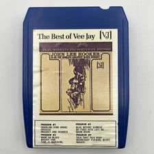 John Lee Hooker - Best Blues Singer - Restored 8 Track Tape - New Pad and Splice