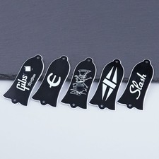 2 PCS 2 Hole 2 Ply Guitar Truss Rod Cover Plate Bell Shape Fit GIBSON Les Paul