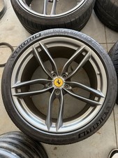 Ferrari 488 Oem Factory Wheels 20 Forged Alloy - Set Of 4 Wheels And Tires Ferrari 488 Oem Factory Wheels 20 Forged Alloy - Set Of 4 Wheels And Tires