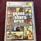 Grand Theft Auto: San Andreas "M" Version (Xbox, 2005) - CIB Manuals And Map