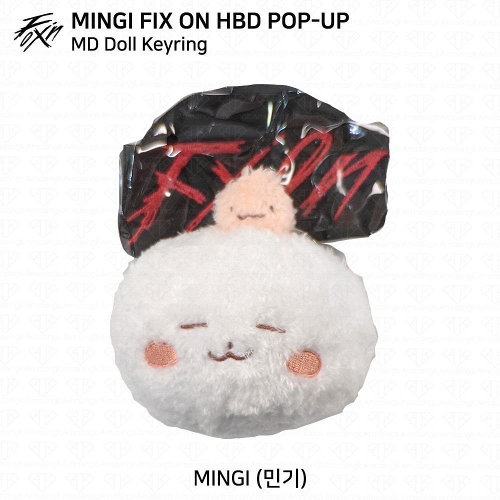 ATEEZ Mingi FIX ON HBD POP UP Official MD Beanie T-shirt