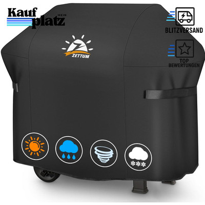 Grillabdeckung 132cm Heavy Duty Wasserdicht für Weber Spirit 300 Serie
