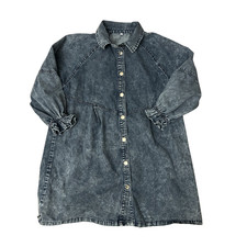 Denim Dress Oversized Small