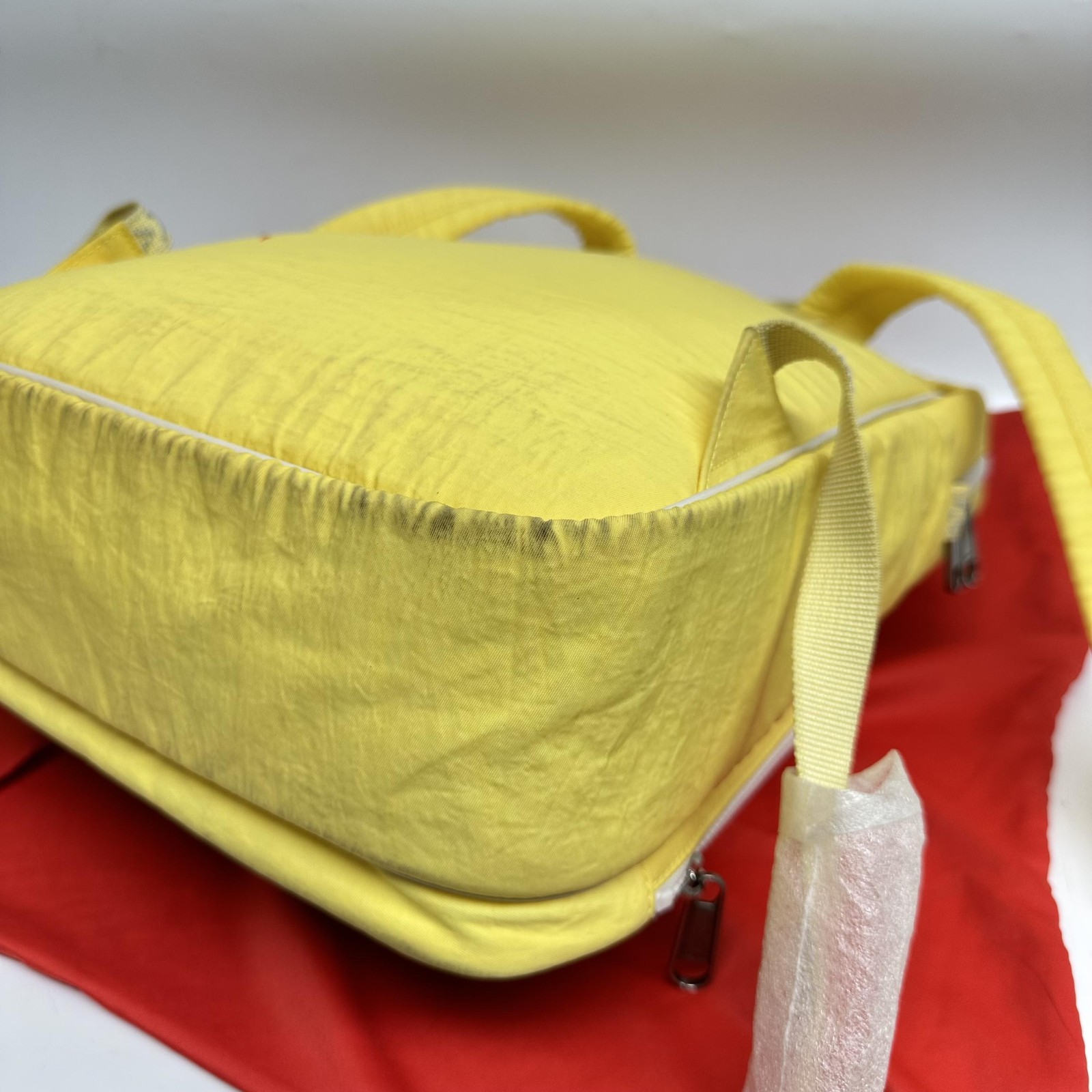 Yellow Nylon Gucci Blind For Love Backpack - ## image 4