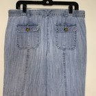 Karen Scott Womens 10 Light Blue Capri Jeans — photo 5