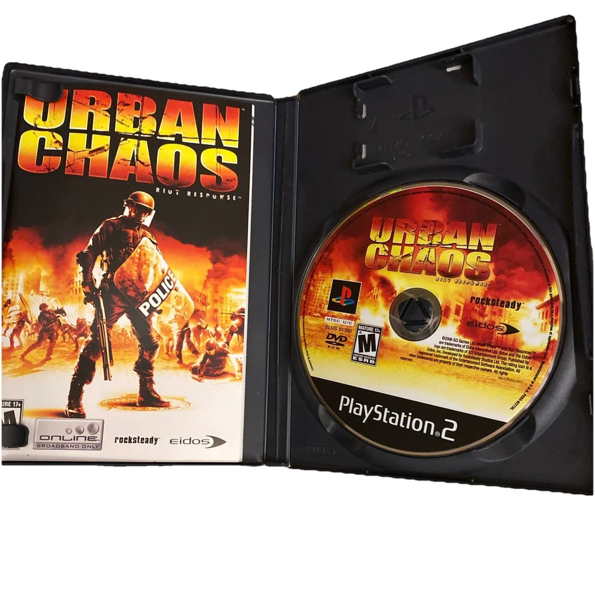 Urban Chaos: Riot Response (Sony PlayStation 2, 2006) for