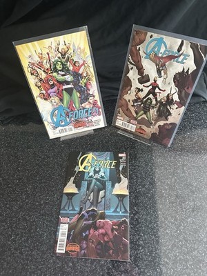 A-Force 1,3,4 Marvel 2015 M. Bennet/G.Willow Wilson As seen in Avengers: Endgame