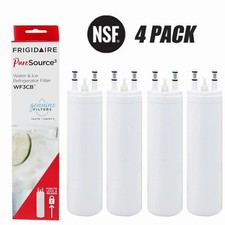 4 Pack Frigidaire WF3CB PureSource 3 Replacement Refrigerator Water Filter