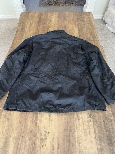 Barbour men's Sapper wax jacket, XL, Black, Wax cotton - Picture 2 of 12