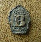 CIVIL WAR ERA PENNSYLVANIA FIRE ZOUAVES KEPI HAT INSIGNIA