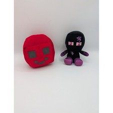 Minecraft Plush Lot Enderman Redstone Ore Block Gamer Core Kidcore Stuffed Toy