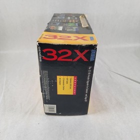 Sega 32X Console Original Damaged Empty Box No inserts or Manuals Empty USED