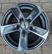 Calibre Freeway 16x6.5 ET60 65.1 mm 5x120 Gunmetal Polished - Single