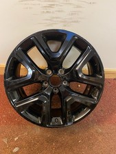 1x Genuine Jeep Renegade 18” Alloy Wheel Rim Black 7Jx18 735640769