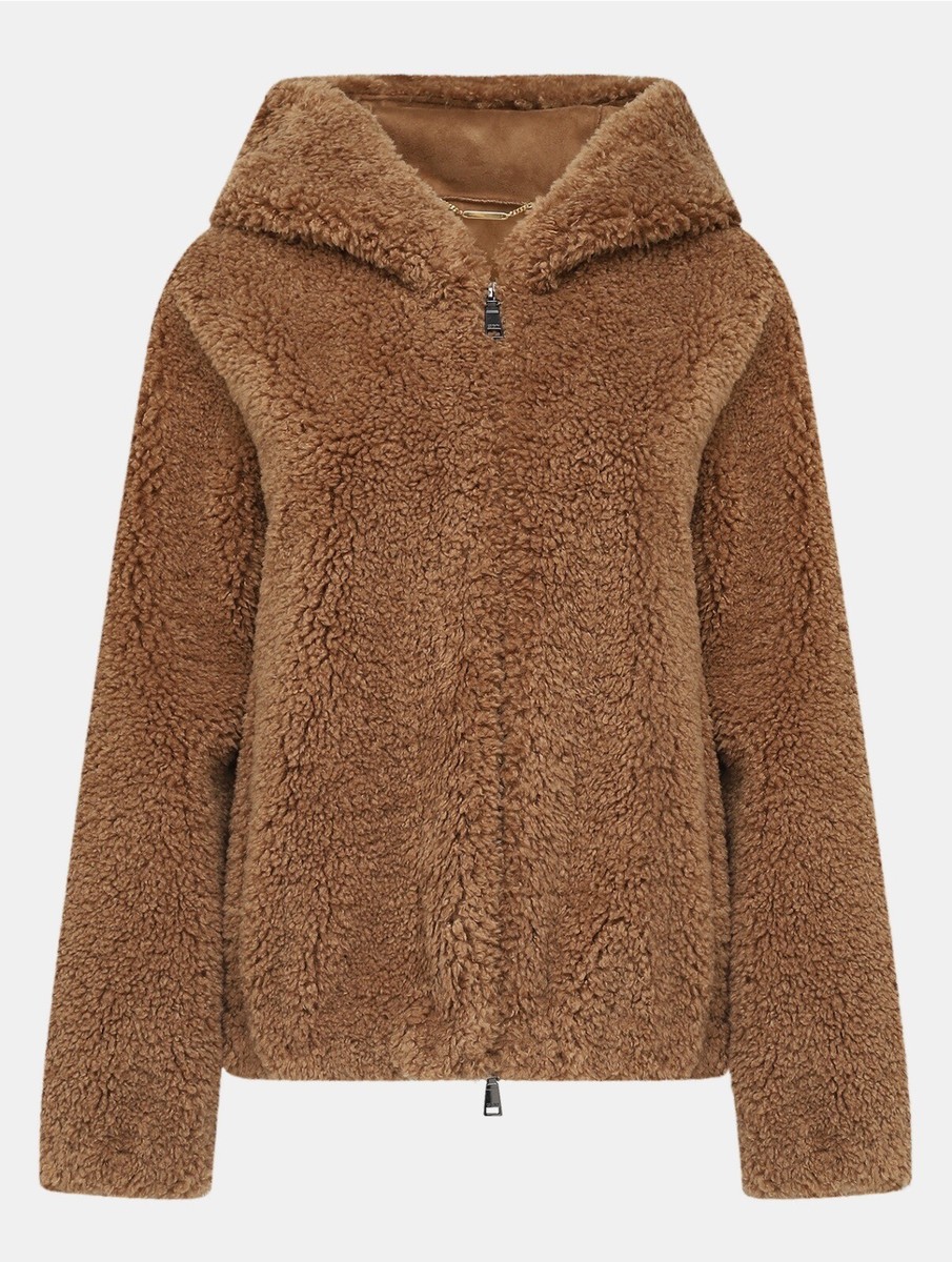 もこもこ Seventy Venezia Short Faux Fur Jacket size 42/us size 6 | eBay