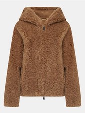 Seventy Venezia Short Faux Fur Jacket Size 42/us Size 6