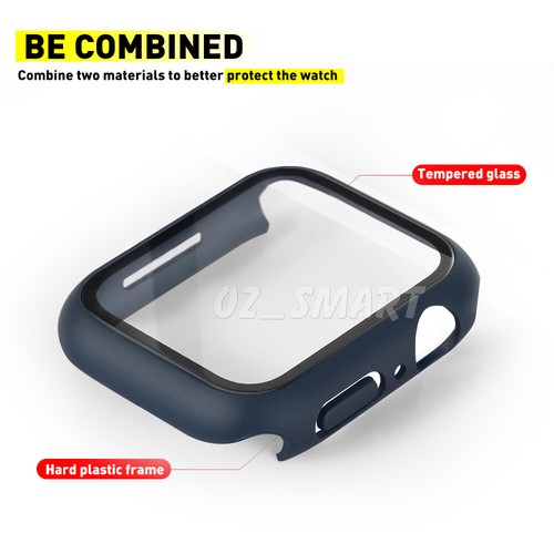For Apple iWatch Ultra 10 9 8 SE 7 6 5 4 40/44/41/45/49 Screen Protector Case - Picture 10 of 18
