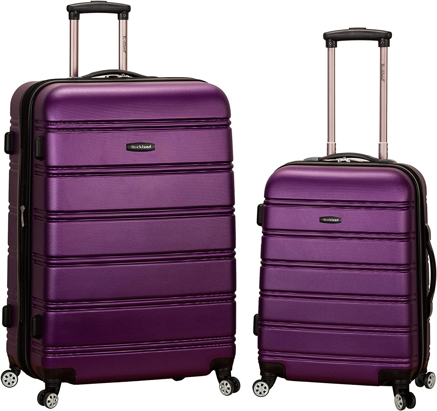Rockland Melbourne Hardside Expandable Spinner Wheel Luggage