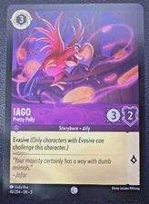Iago - Pretty Polly 40/204 Into the Inklands Regular Disney Lorcana