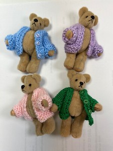 World of Miniature Bears  By Theresa Yang #Bear-LOT-C  2.5" Bear