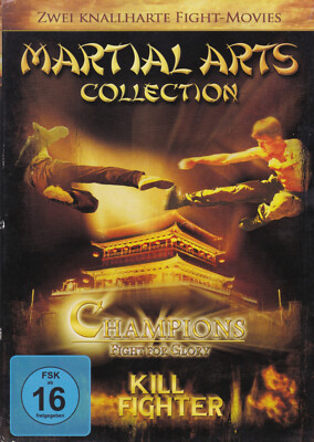 Martial Arts Collection - Kill Fighter & Champions - Fight For Glory  DVD