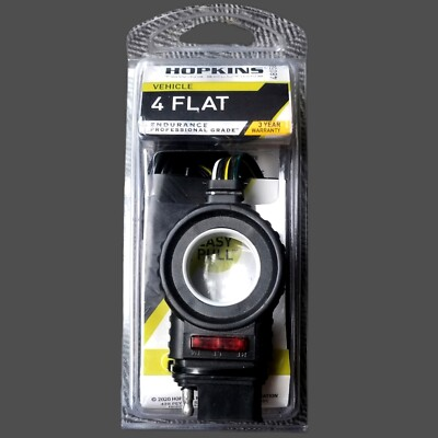 #ad Hopkins Towing Solutions Trailer Connector 48058 Easy Pull LED Test 4 Flat 48quot; $8.00