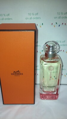 Hermes rose Ikebana edt 3.38 oz full with bag and box new | eBay