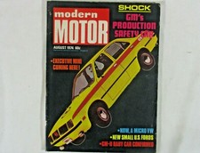 MODERN MOTOR MAGAZINE AUGUST 1974 FORD GRANADA MONARCH, RS CAPRI, BROCK, CORONA