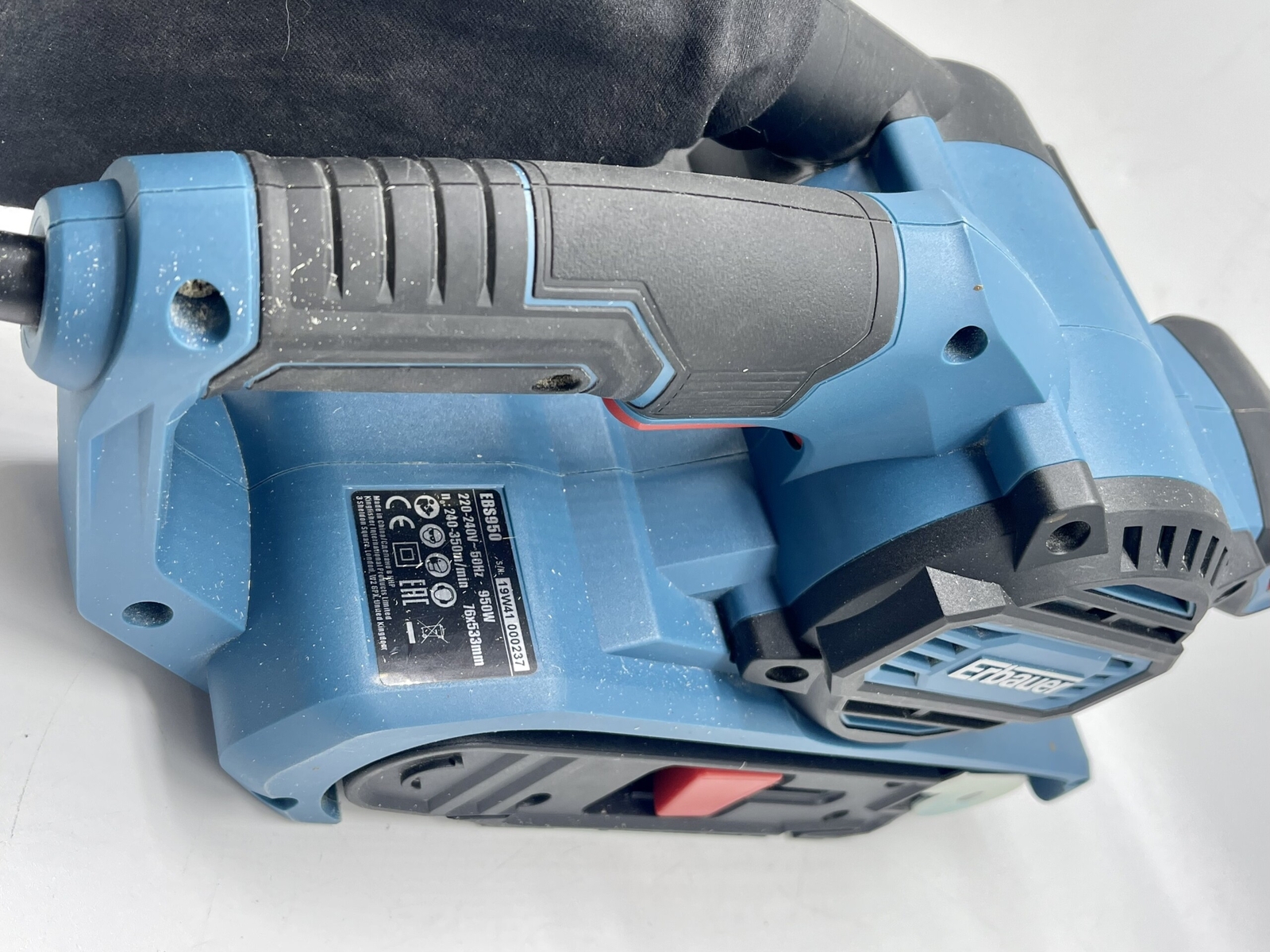 Erbauer EBS950 Electric Belt Sander with Carry Bag Very Good Condition