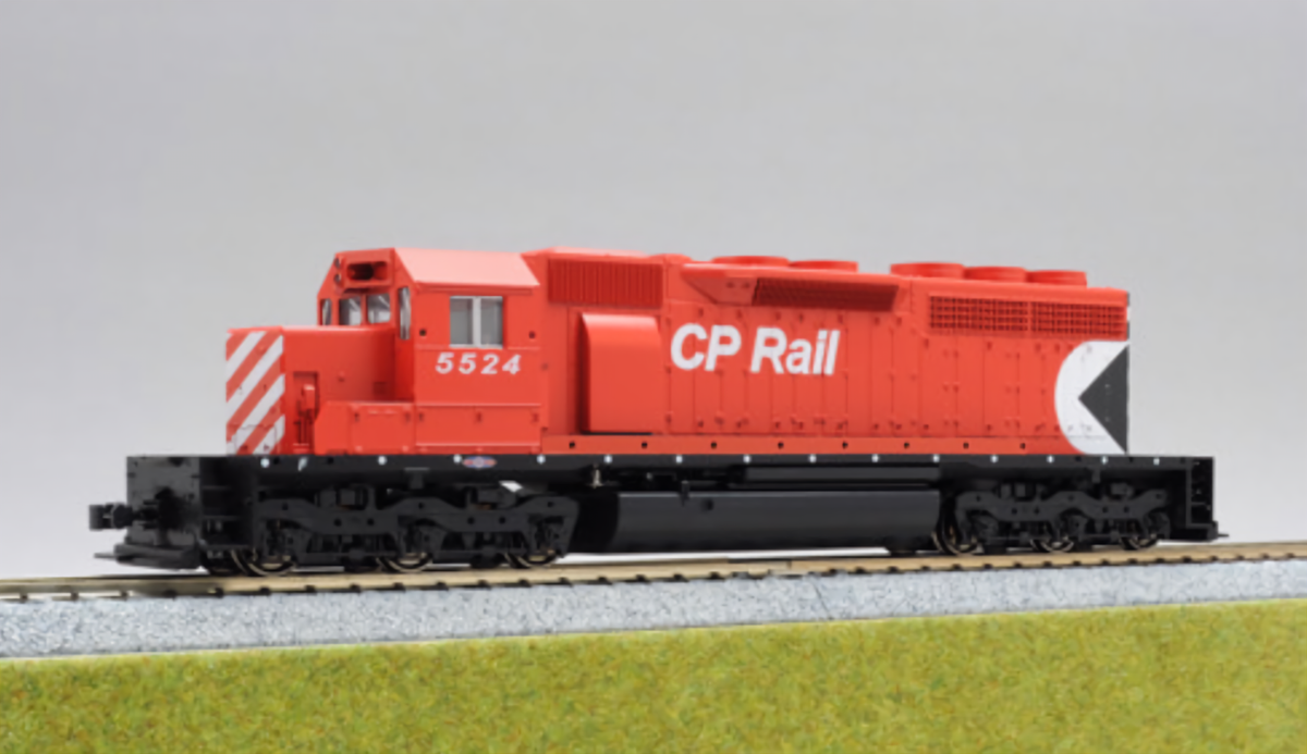 HO Scale Kato 37-6332 SD40 Diesel Locomotive CP Rail #5524 NIB H0