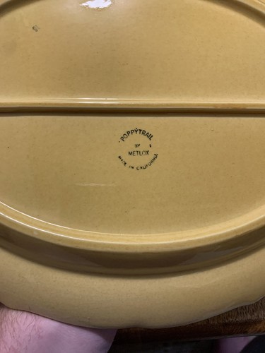 La Mancha Gold Poppytrail Platter - Picture 3 of 3